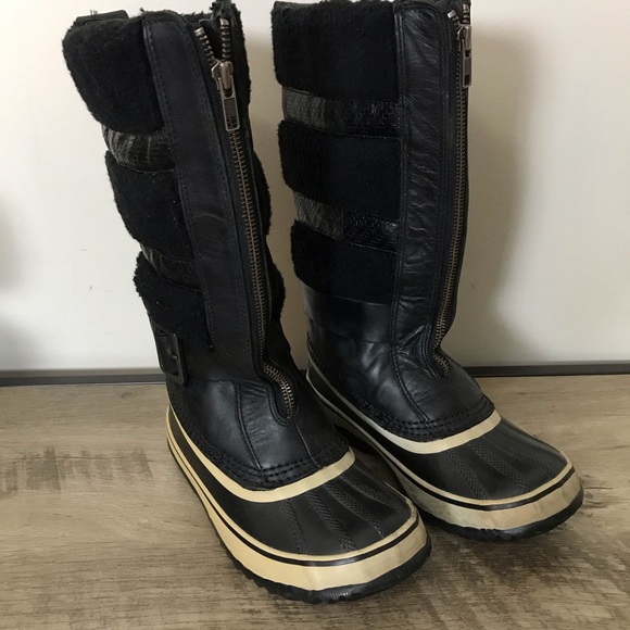 sorel zip up boots